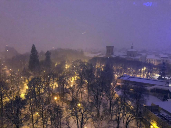 Estampas de todos los rincones de Navarra bajo el manto blanco caído el último día de febrero.