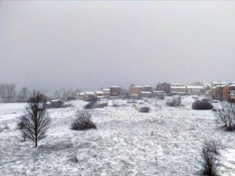 Estampas de todos los rincones de Navarra bajo el manto blanco caído el último día de febrero.