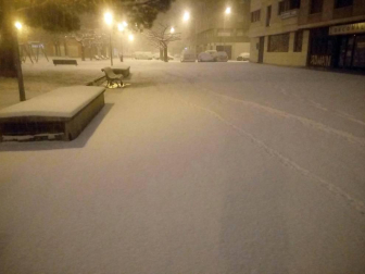 Estampas de todos los rincones de Navarra bajo el manto blanco caído el último día de febrero.
