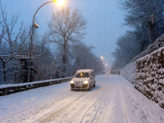 Nieve en Pamplona