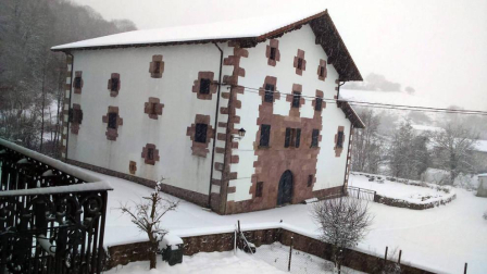 Nieve en Pamplona