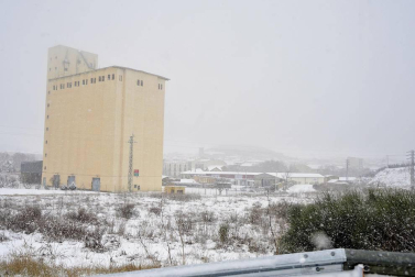 La nevada en Navarra cancela vuelos y autobuses y corta el tráfico de trenes