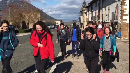 Peregrinos en la primera de las Javieradas 2018