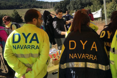 El buen tiempo acompaña a los peregrinos de la primera Javierada de 2018