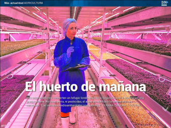 Además, la granja urbana del futuro.
