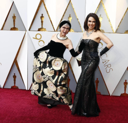 La alfombra roja de los Oscar, pasarela internacional y escaparate para diseñadores y firmas de lujo de todo el mundo.