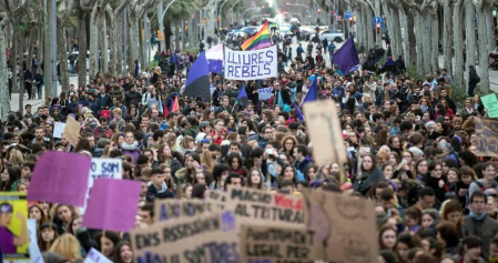 Imágenes de Madrid, Barcelona, Bilbao, Valencia, Málaga, Oviedo, Vigo...