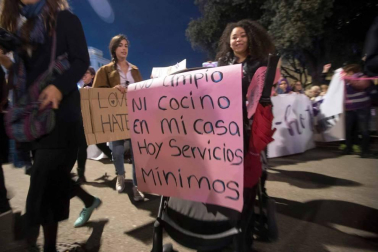 Imágenes de Madrid, Barcelona, Bilbao, Valencia, Málaga, Oviedo, Vigo...