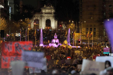 Imágenes de Madrid, Barcelona, Bilbao, Valencia, Málaga, Oviedo, Vigo...
