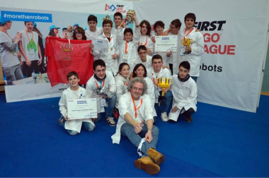 Logroño acogió la fase final del certamen de robótiva organizado por Lego que lo ganó el equipo navarro FSIngenium Team.