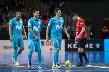 Osasuna Magna no pudo y cayó por la mínima, 2-1, contra el favorito Inter Movistar en cuartos de final de la Copa de España 2018 disputados en el Wizink Center de Madrid