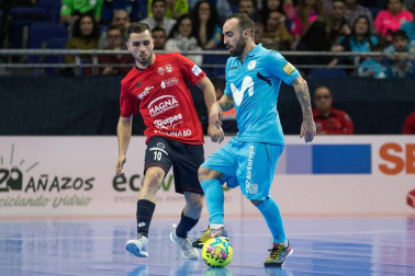 Osasuna Magna no pudo y cayó por la mínima, 2-1, contra el favorito Inter Movistar en cuartos de final de la Copa de España 2018 disputados en el Wizink Center de Madrid