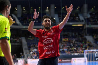 Osasuna Magna no pudo y cayó por la mínima, 2-1, contra el favorito Inter Movistar en cuartos de final de la Copa de España 2018 disputados en el Wizink Center de Madrid