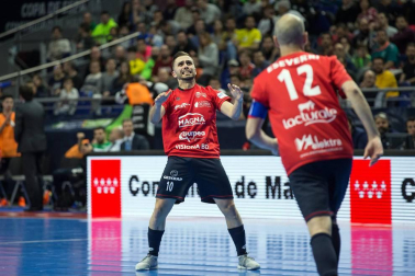 Osasuna Magna no pudo y cayó por la mínima, 2-1, contra el favorito Inter Movistar en cuartos de final de la Copa de España 2018 disputados en el Wizink Center de Madrid
