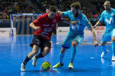 Osasuna Magna no pudo y cayó por la mínima, 2-1, contra el favorito Inter Movistar en cuartos de final de la Copa de España 2018 disputados en el Wizink Center de Madrid