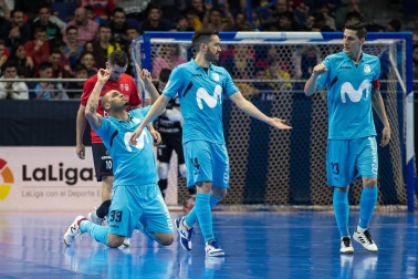 Osasuna Magna no pudo y cayó por la mínima, 2-1, contra el favorito Inter Movistar en cuartos de final de la Copa de España 2018 disputados en el Wizink Center de Madrid