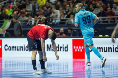 Osasuna Magna no pudo y cayó por la mínima, 2-1, contra el favorito Inter Movistar en cuartos de final de la Copa de España 2018 disputados en el Wizink Center de Madrid
