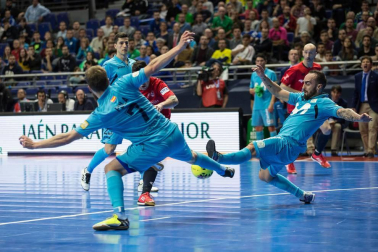 Osasuna Magna no pudo y cayó por la mínima, 2-1, contra el favorito Inter Movistar en cuartos de final de la Copa de España 2018 disputados en el Wizink Center de Madrid