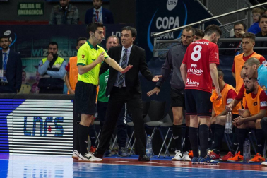 Osasuna Magna no pudo y cayó por la mínima, 2-1, contra el favorito Inter Movistar en cuartos de final de la Copa de España 2018 disputados en el Wizink Center de Madrid