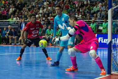 Osasuna Magna no pudo y cayó por la mínima, 2-1, contra el favorito Inter Movistar en cuartos de final de la Copa de España 2018 disputados en el Wizink Center de Madrid