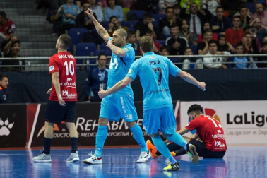 Osasuna Magna no pudo y cayó por la mínima, 2-1, contra el favorito Inter Movistar en cuartos de final de la Copa de España 2018 disputados en el Wizink Center de Madrid