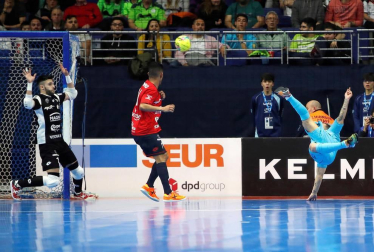 Osasuna Magna no pudo y cayó por la mínima, 2-1, contra el favorito Inter Movistar en cuartos de final de la Copa de España 2018 disputados en el Wizink Center de Madrid