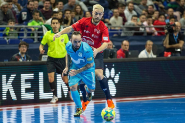 Osasuna Magna no pudo y cayó por la mínima, 2-1, contra el favorito Inter Movistar en cuartos de final de la Copa de España 2018 disputados en el Wizink Center de Madrid
