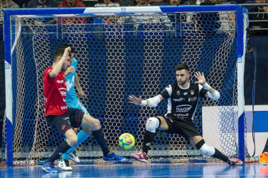 Osasuna Magna no pudo y cayó por la mínima, 2-1, contra el favorito Inter Movistar en cuartos de final de la Copa de España 2018 disputados en el Wizink Center de Madrid