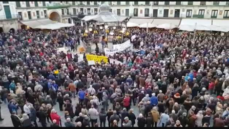 Vídeo de la manifestación en Tudela por las pensiones