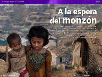 Además, los rohingyas, a la espera del monzón