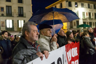 Manifestación en Tudela por las pensiones dignas.