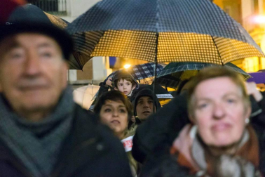 Manifestación en Tudela por las pensiones dignas.
