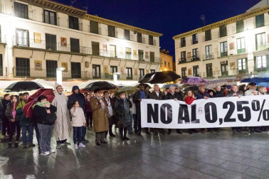 Manifestación en Tudela por las pensiones dignas.