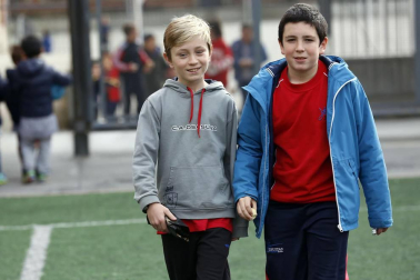 Alumnado del colegio Jesuitas Pamplona.