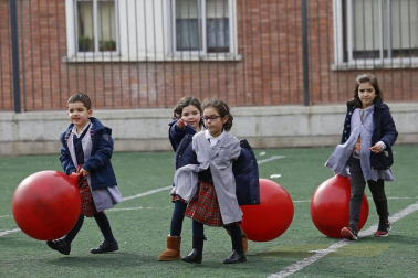 Alumnado del colegio Jesuitas Pamplona.