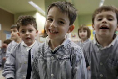 Alumnado del colegio Jesuitas Pamplona.