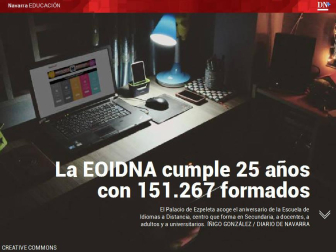 Además, la escuela de Idiomas a Distancia celebra su 25 aniversario
