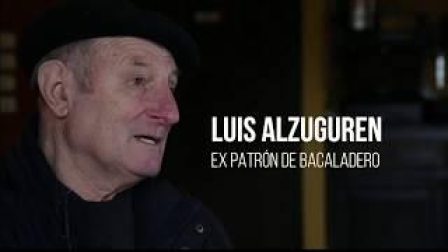 Luis Alzuguren, patrón de un bacaladero que surcó la costa de Terranova