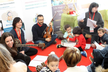 Este fin de semana se celebra en Baluarte la segunda edición de la feria de la familia Expofamily con multitud de talleres y actividades para niños y mayores.