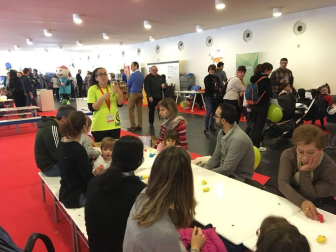 Este fin de semana se celebra en Baluarte la segunda edición de la feria de la familia Expofamily con multitud de talleres y actividades para niños y mayores.
