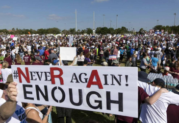 Reclaman medidas férreas contra las armas tras el tiroteo de Parkland
