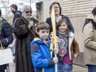 Galería de imágenes de Domingo de Ramos en Pamplona.