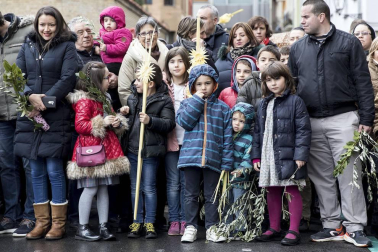 Galería de imágenes de Domingo de Ramos en Pamplona.