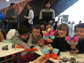 Este fin de semana se celebra en Baluarte la segunda edición de la feria de la familia Expofamily con multitud de talleres y actividades para niños y mayores.