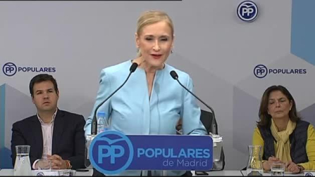 Cifuentes interpondrá una querella criminal contra dos periodistas tras las "mentiras" sobre su Máster