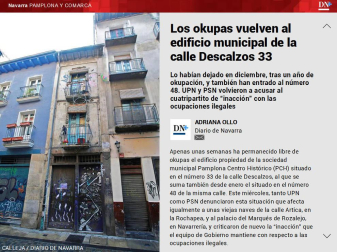 Además, Amaia Romero se prodiga por Pamplona.
