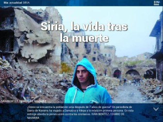 Además, drama de la población siria en la mirada de un fotoperiodista navarro