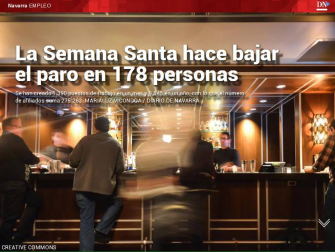 Además, el vuelco de un camión y posterior colapso en Pamplona.