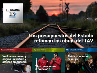 Además, el vuelco de un camión y posterior colapso en Pamplona.