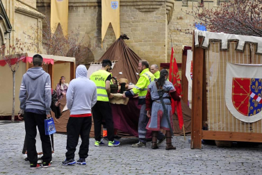 La plaza Carlos III El Noble de Olite ha acogido la grabación del programa de TVE Masterchef.